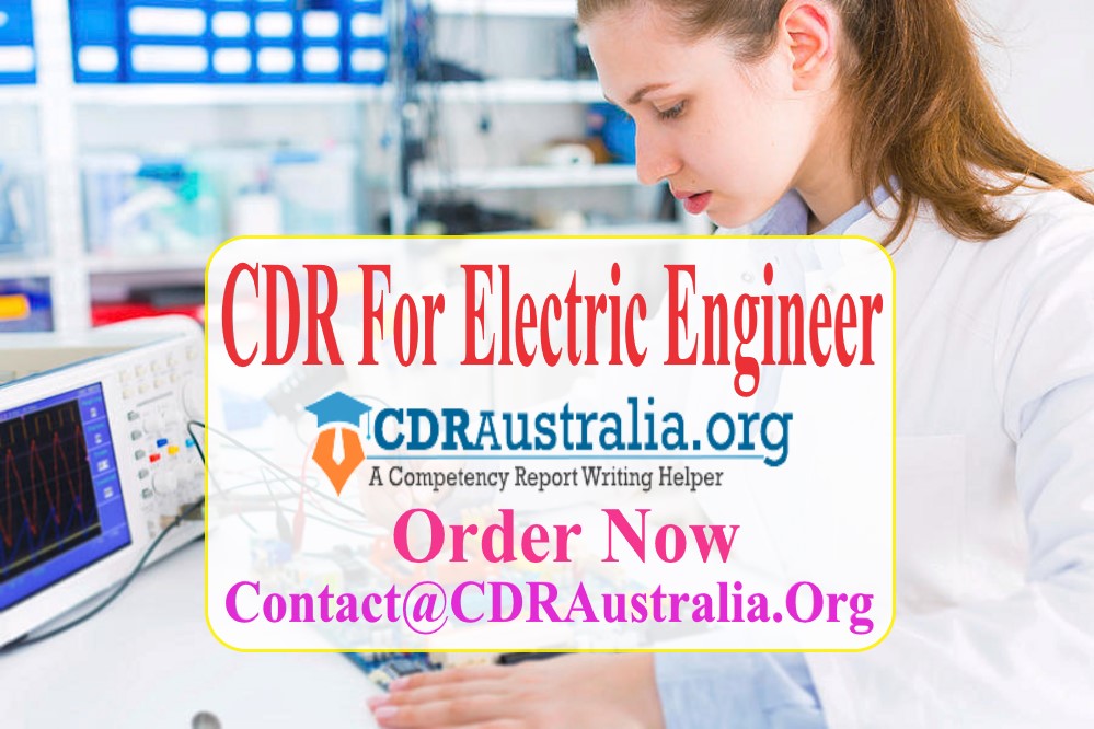 CDR For Electric Engineer From CDRAustralia.Org